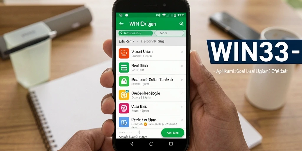 Tampilan antarmuka yang sederhana dan menarik dari WIN33.