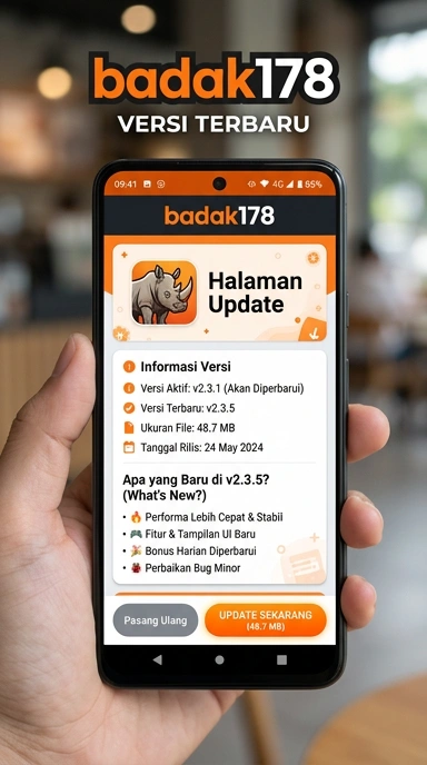 Riwayat Versi Aplikasi Badak178 untuk Android